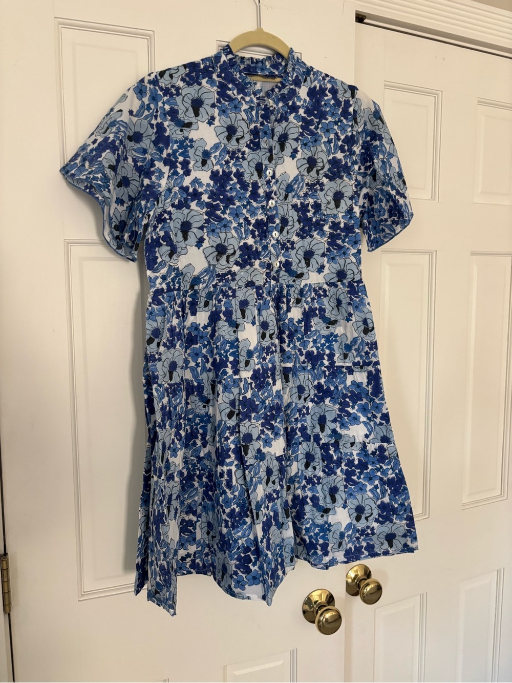 Ro’s Garden NWT Blue Nerano Viveka Short Dress Size XS